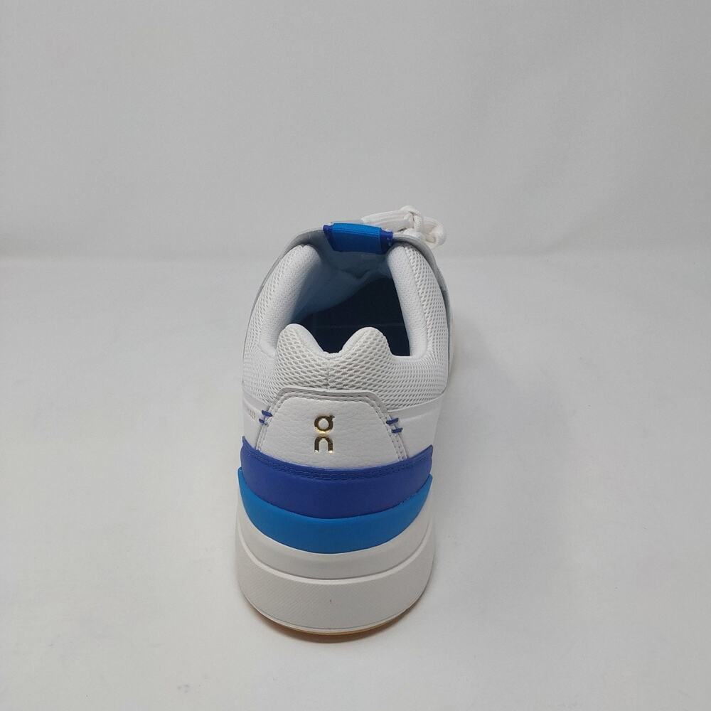 On Running The Roger Centre Court White Blue Men’s 11 Tennis Sneakers - Picture 8 of 16